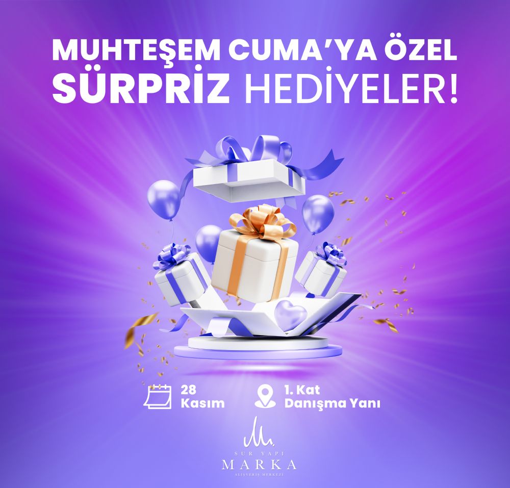 Muhteem Cuma'ya zel Srpriz Hediyeler! 28 Kasm